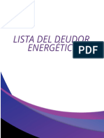 Lista Del Deudor Energetico PDF