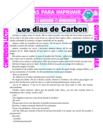 Ficha Los Dias de Carbon Para Quinto de Primaria