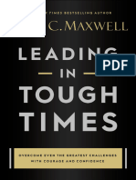 John C Maxwell Leading in Tough Times Overcome Even The Greatest