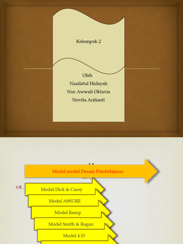 Panduan Model Desain Pembelajaran Pdf Seni