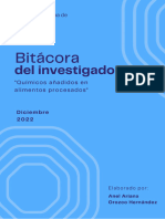 Bitacora Del Investigadir