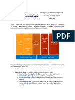 1er Avance Modelo de Negocio (20%)