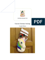 Calceta de Unicornio Navidad PDF