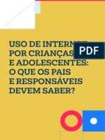 Cartilha Uso de Internet Por Crianças e Adolescentes