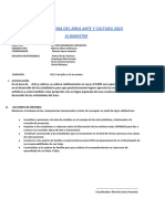 III Bimestre Plan de Mejora Del Área Ciencia y Tecnologia 2021