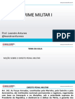 Crime Militar I: Prof. Leandro Antunes @leandroanttuness