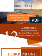 MODUL 12 Melakukan Evaluasi Kepuasan Pekerja Terhadap Layanan Administrasi Pekerja