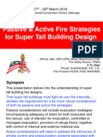 Passive & Active Fire Strategies For Super Tall Building Design