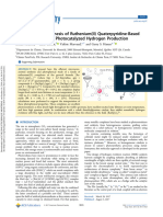 2017 Facile One-Pot Synthesis of Ruthenium (II) Quaterpyridine-Based