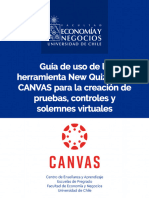 Preguntas en Plataforma Canvas