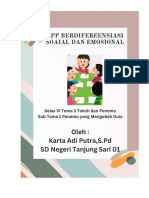 RPP Berdiferensiasi Sosial-Emosional