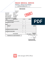 Invoice Marco Celano