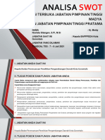 Presentasi SWOT An. Meidy Novieta Silangen