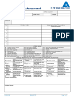 R PP HSE 002 - 9 ID Formulir Last Minute Risk Assessment