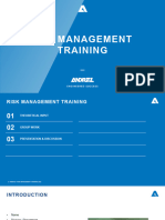 Risk Management Training