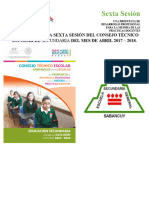 Relatoria CTE6 Ta Ses Secundaria Abril 2018