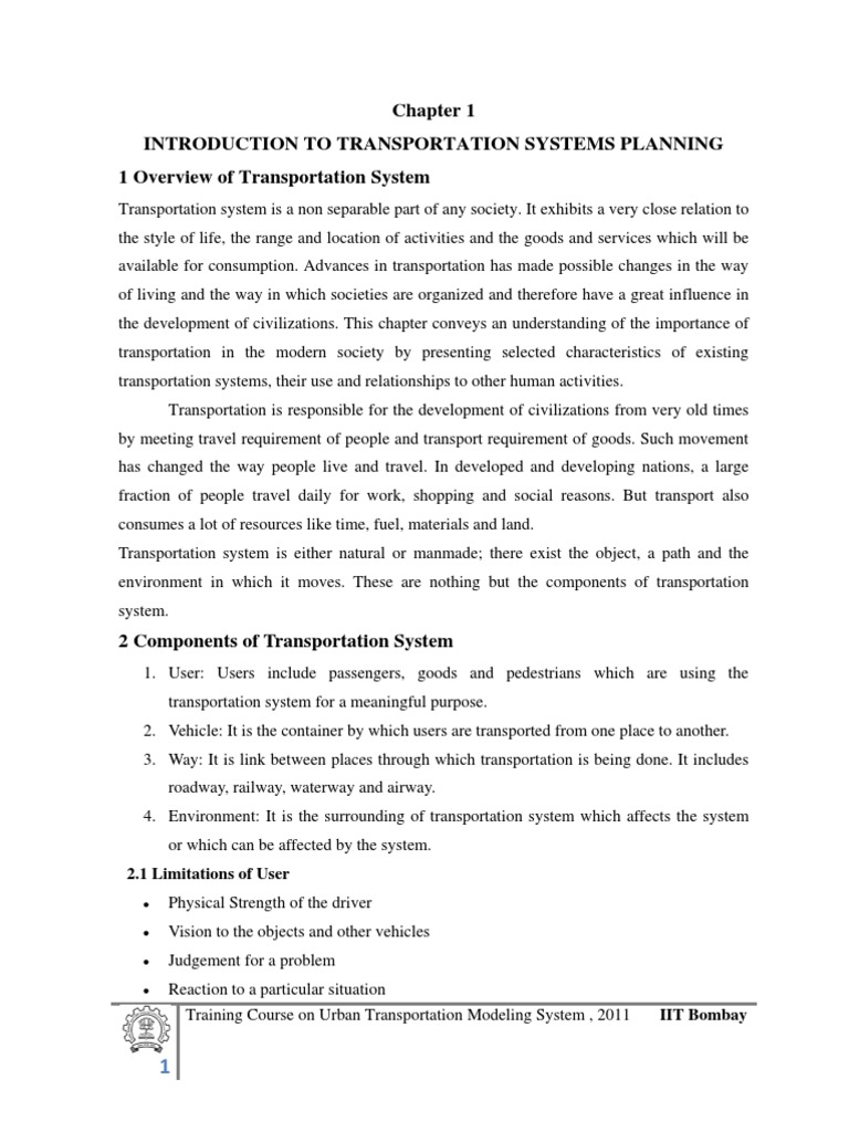 Transportation planning essay 08 picture
