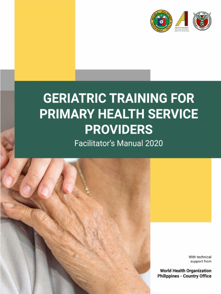Geriatric Training for Primary Care Providers | PDF | Geriatrics ...