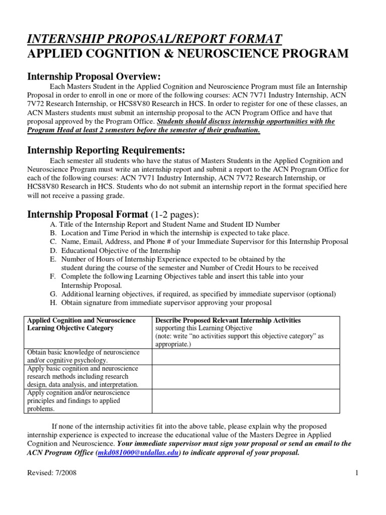 Internship report sample pdf picture
