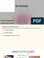 ICBI121 Lecture1 Biology Themes