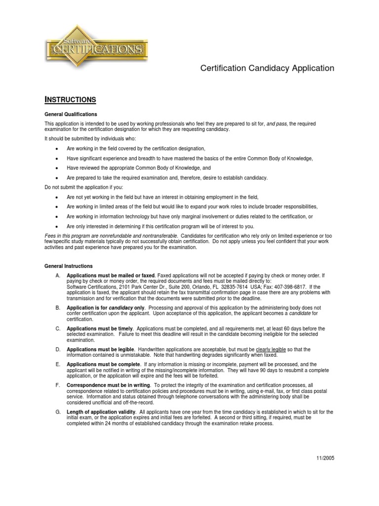 CSTE Certification Candidacy Guide | PDF