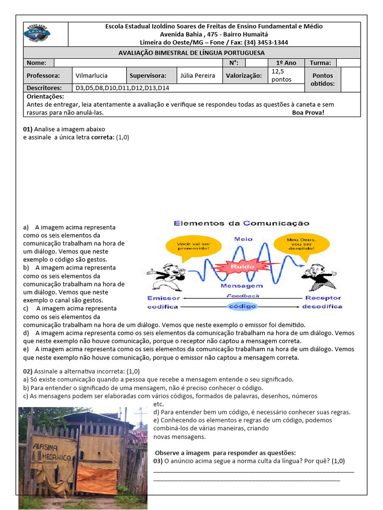 02) Assinale A Alternativa Incorreta | Download grátis PDF ...