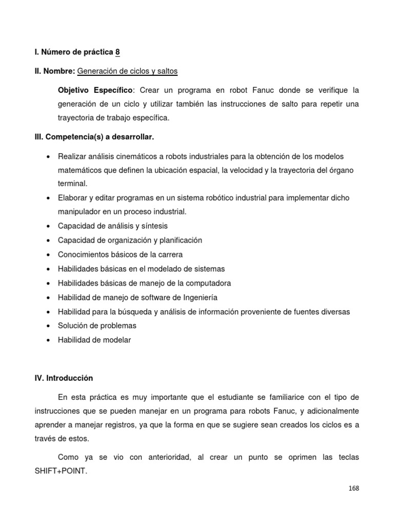 Manual De Prácticas Robótica Erb 58 67 Pdf Robótica Robot