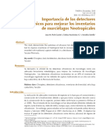 Importancia de Los Detectores Ultrasónicos para Mejorar Los Inventarios de Murciélagos Neotropicales