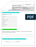 Los Pronombres Sujetos y Ser Worksheet - 2