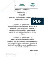 Desarrollo Ciudadano. Cuadernillo 1.