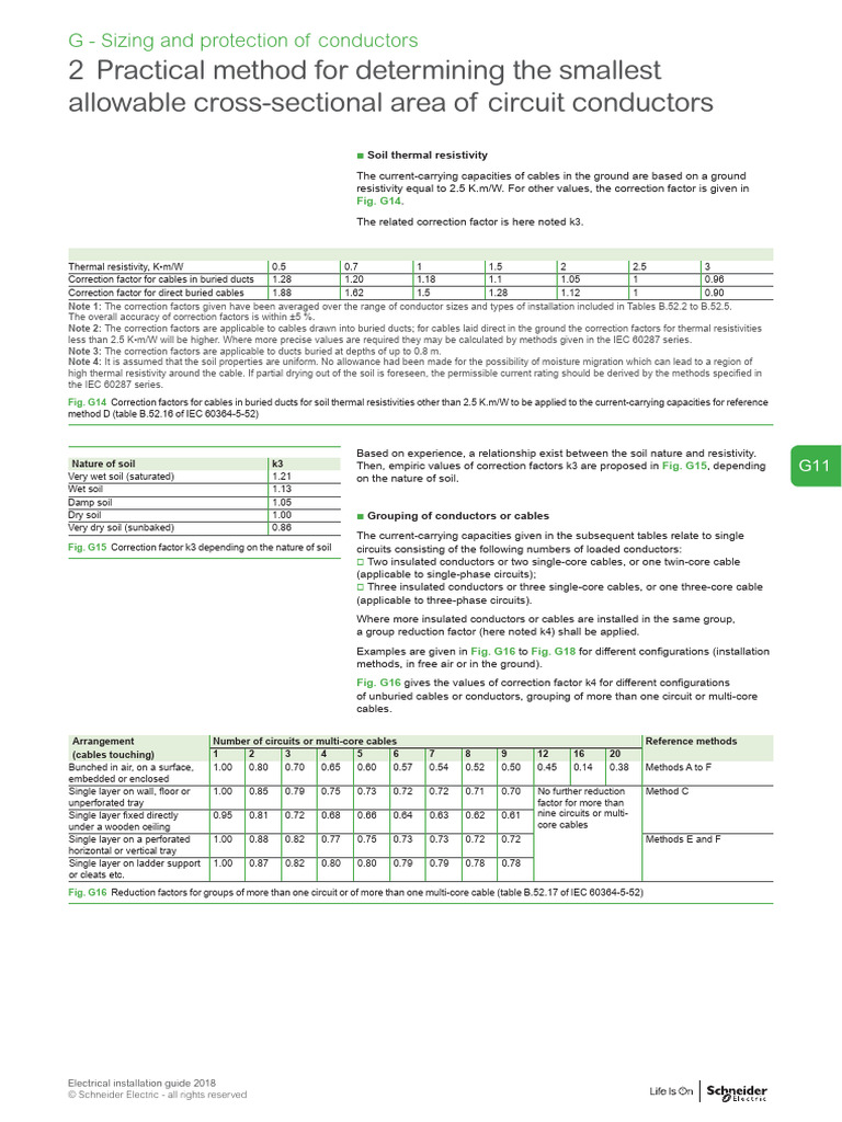 G11 Electrical Installation Guide 2018 PDF Electrical Resistivity