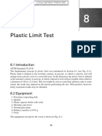 Plastic Limit Test