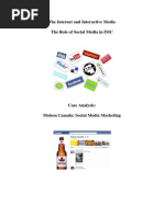 Download Case Study Molson -Social Media by Jrg Blohm SN68324493 doc pdf