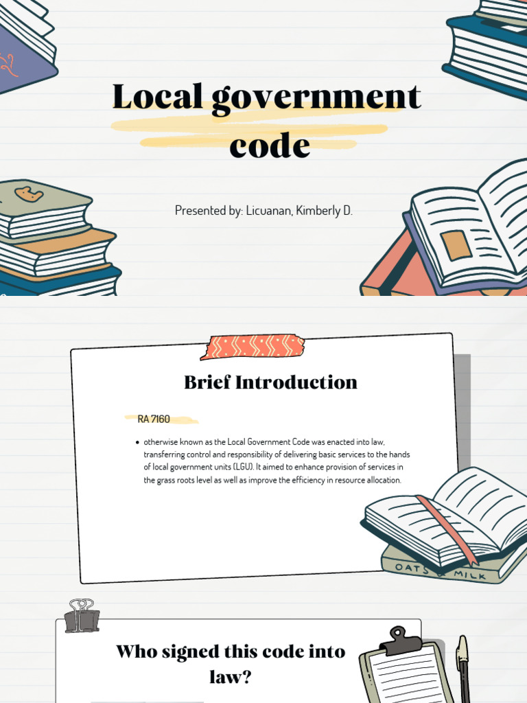 Local Government Code PDF