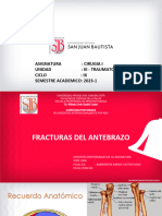 Fx Diafisiarios Antebrazo 2023-II