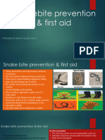 Snakebite Prevention & First Aid 1