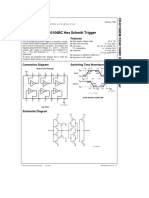 CD40106BM/CD40106BC Hex Schmitt Trigger: General Description Features