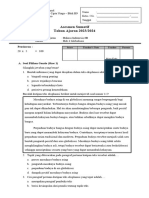 Summative Assessment 6B B.Ind 4 (6 November)