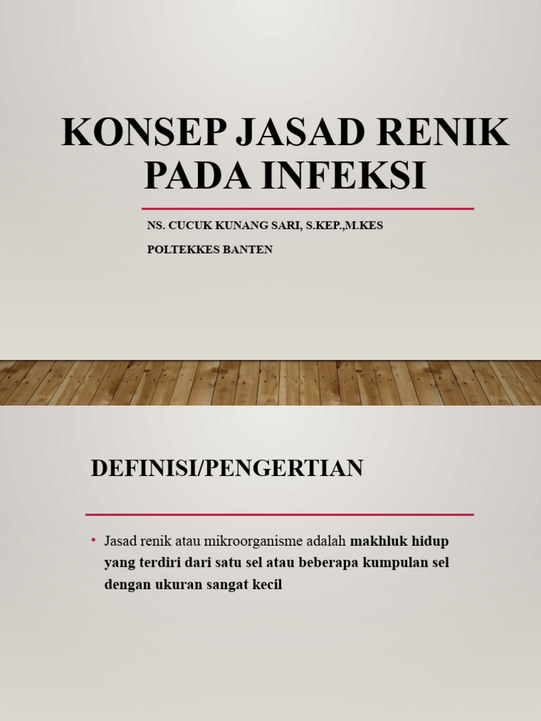 Jasad Renik dan Infeksi: Panduan Lengkap | PDF