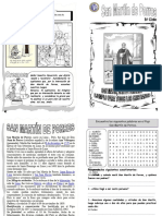 San Martín de Porres-Ficha para IV Ciclo