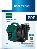Gardenline 1100w Water Pump