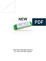 20W12vDCD Dimmable LED Driver