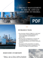 Print - Project Management in The Oil and Gas Industry