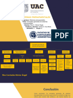 Mapa Conceptual de Sistemas Presupuestales de Conceptos Generales