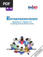 Entrepreneurship Week 1-9