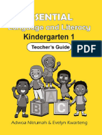 Essential Learning and Literacy Kindergarten 1 TG - 9789988897666