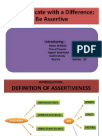 Assertiveness OB