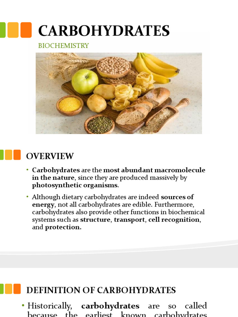 Carbohydrates PDF Carbohydrates Renewable Fuels