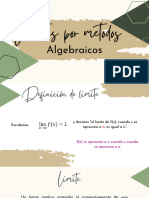 Limites Por Métodos Algebraicos