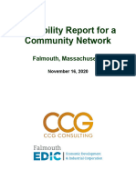 Feasibility Report For A Community Network: Falmouth, Massachusetts